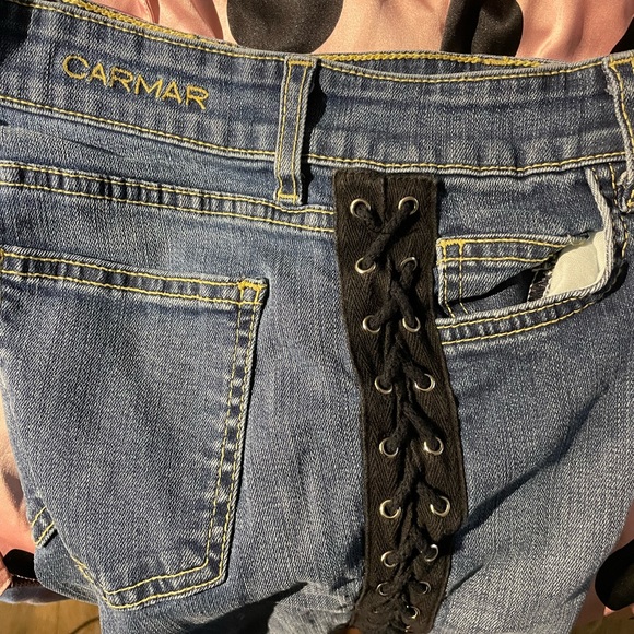 LF Carmar Side Lace Up Jeans - Picture 5 of 7